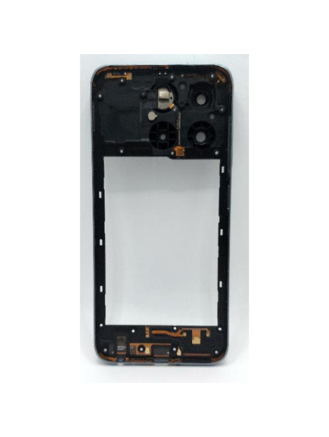 Carcasa o marco central gris para ZTE Blade V70 Vita
