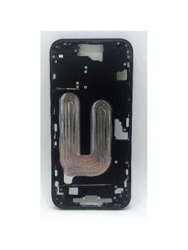 Carcasa o marco central negro para iPhone 16 A3287 A3081 A3286 A3288 con botones laterales