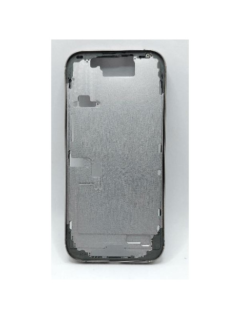 Carcasa o marco central marron para iPhone 16 Pro A3293 A3083 A3292 A3294 con botones laterales