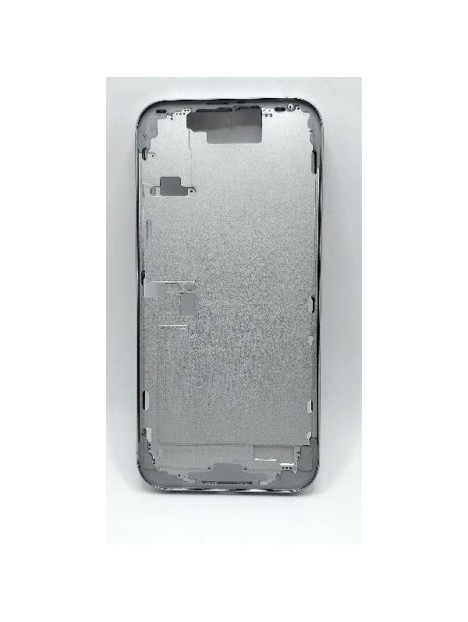 Carcasa o marco central blanco para iPhone 16 Pro A3293 A3083 A3292 A3294 con botones laterales