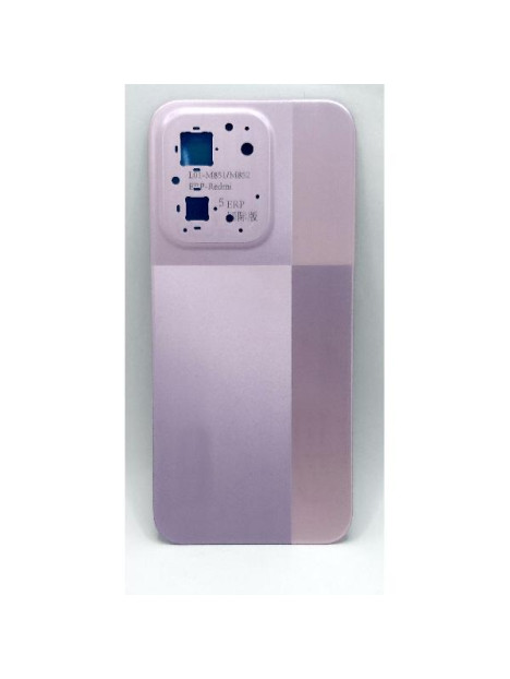 Tapa trasera o tapa bateria rosa para Xiaomi Redmi 15C