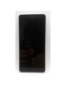 Pantalla lcd para Xiaomi Redmi Note 14 5G mas tactil negro con marco morado calidad premium