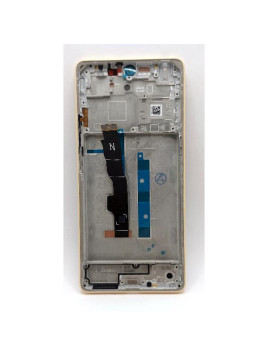 Pantalla lcd para Xiaomi Redmi Note 13 5G mas tactil negro con marco dorado calidad premium