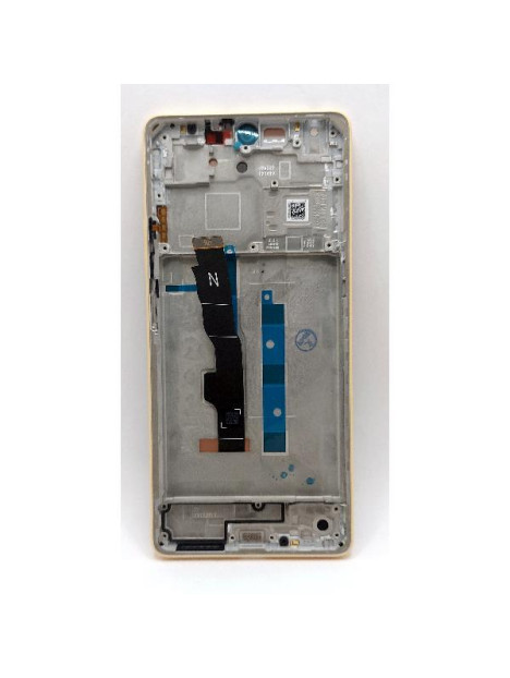 Pantalla lcd para Xiaomi Redmi Note 13 5G mas tactil negro con marco dorado calidad premium