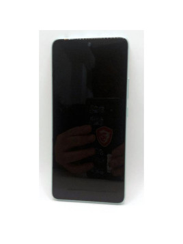 Pantalla lcd para Xiaomi Redmi Note 14 5G mas tactil negro con marco verde calidad premium