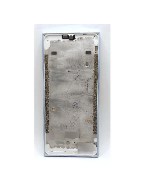 Carcasa o marco frontal azul para Oukitel C61 Pro