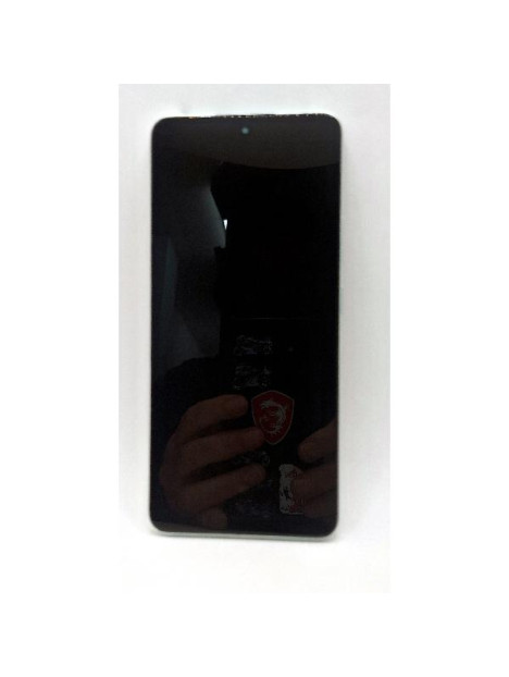 Pantalla lcd para Realme 13 Plus 5G RMX5003 mas tactil negro con marco verde calidad Oled