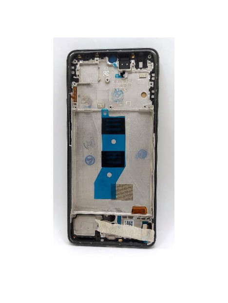 Pantalla lcd para Xiaomi Redmi Note 14 5G mas tactil negro con marco verde oscuro calidad Oled