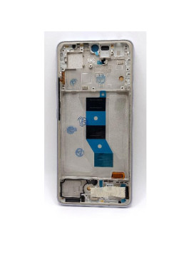 Pantalla lcd para Xiaomi Redmi Note 14 5G mas tactil negro con marco morado calidad Oled