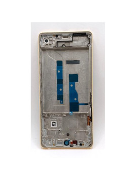 Carcasa o marco central dorado para Xiaomi Redmi Note 13 5G