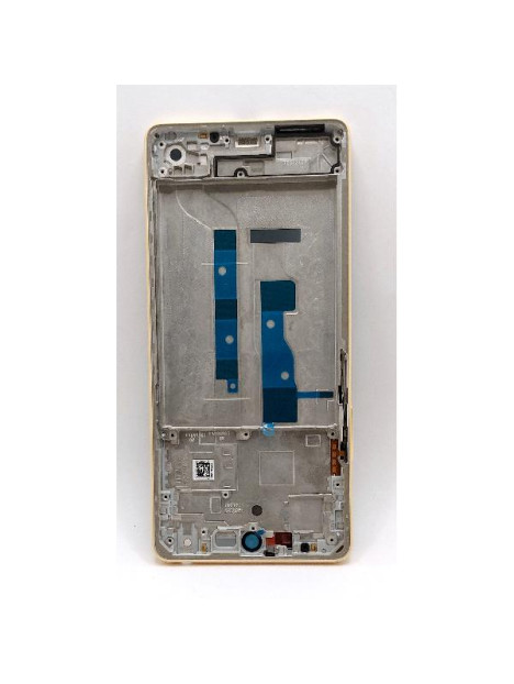 Carcasa o marco central dorado para Xiaomi Redmi Note 13 5G