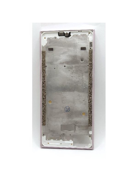 Carcasa o marco central morado para Oukitel C61 Pro