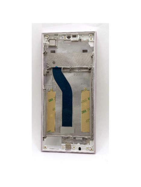 Carcasa o marco central morado para Oukitel C61 Pro