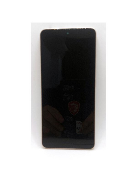 Pantalla lcd para Realme 13 Plus 5G RMX5002 mas tactil negro con marco dorado calidad Oled