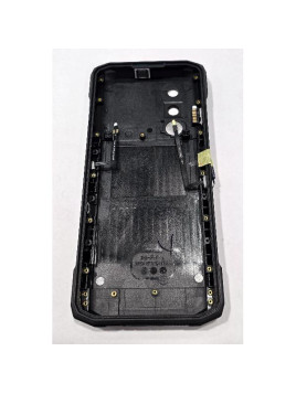 Tapa trasera o tapa bateria negra morada para Doogee Blade 20