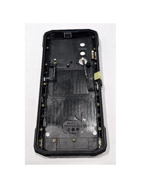 Tapa trasera o tapa bateria negra morada para Doogee Blade 20