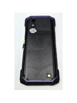 Tapa trasera o tapa bateria negra morada para Doogee Blade 20