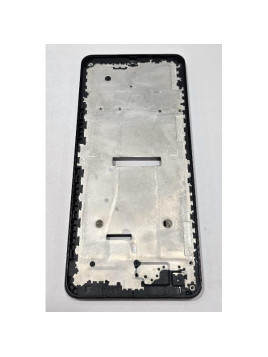 Carcasa o marco frontal negro para ZTE Blade A76 5G