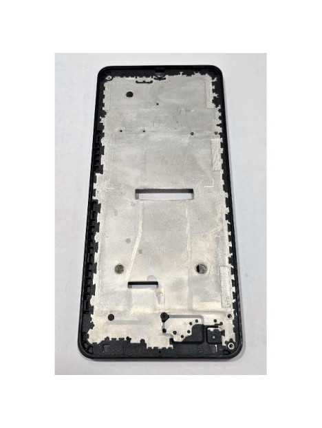 Carcasa o marco frontal negro para ZTE Blade A76 5G