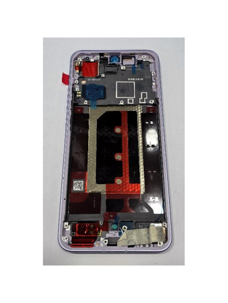 Pantalla lcd para Oppo Reno 13 Pro 5G CPH2697 mas tactil negro con marco morado calidad premium