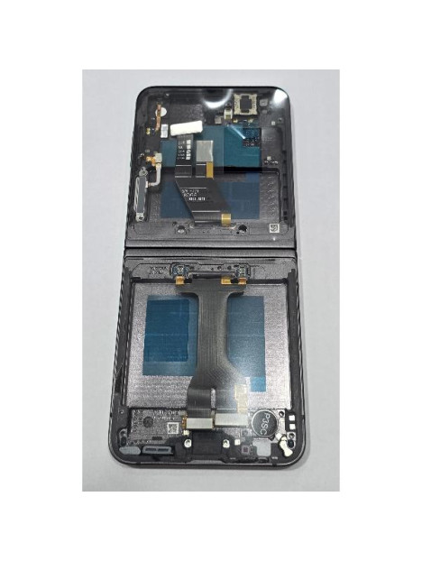 Pantalla lcd para Samsung Galaxy Z Flip5 SM-F731 tactil negro marco grafito ensamblado GH82-31827A Service Pack