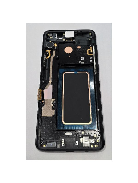 Pantalla lcd para Samsung Galaxy S9 Plus SM-G965F tactil negro marco negro ensamblado GH97-21691A Service Pack