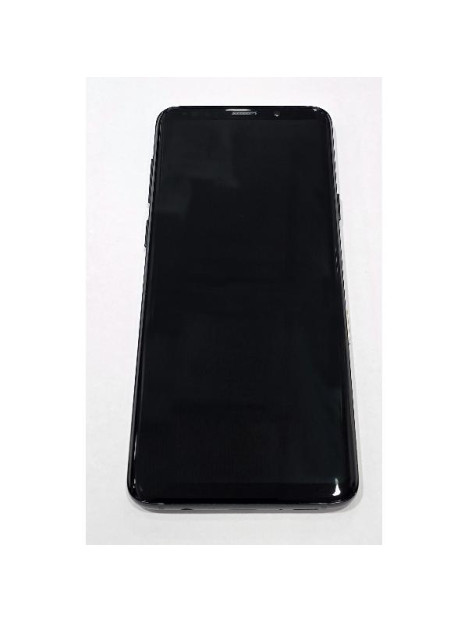 Pantalla lcd para Samsung Galaxy S9 Plus SM-G965F tactil negro marco negro ensamblado GH97-21691A Service Pack