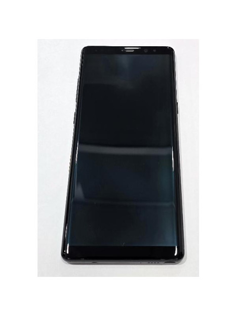 Pantalla lcd para Samsung Galaxy Note 8 N950 N950F tactil negro marco negro ensamblado GH97-21065A Service Pack