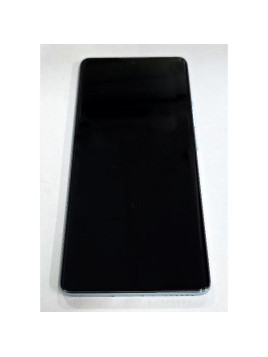 Pantalla lcd para Xiaomi Redmi Note 14 Pro 4G mas tactil negro con marco azul 560001000O600 Service Pack