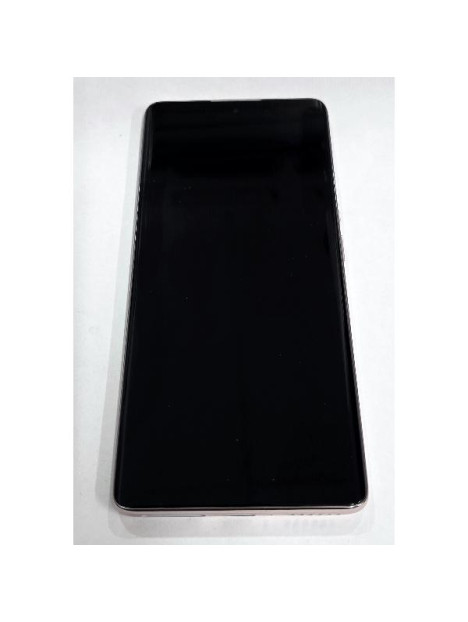 Pantalla lcd para Xiaomi Redmi Note 14 Pro 4G mas tactil negro con marco dorado 560009000O600 Service Pack