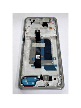 Pantalla lcd para Xiaomi Redmi Note 14 Pro Plus 5G mas tactil negro con marco azul 5600170O16U00 Service Pack