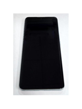 Pantalla lcd para Xiaomi Redmi Note 14 Pro Plus 5G mas tactil negro con marco azul 5600170O16U00 Service Pack