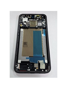 Pantalla lcd para Xiaomi Poco F7 25053PC47G mas tactil negro con marco negro 5600270O10U00 Service Pack