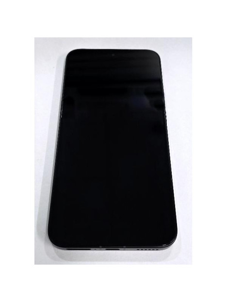 Pantalla lcd para Xiaomi Poco F7 25053PC47G mas tactil negro con marco negro 5600270O10U00 Service Pack