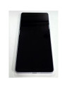 Pantalla lcd para Xiaomi Redmi Note 14S mas tactil negro con marco morado 56000200N6R00 Service Pack