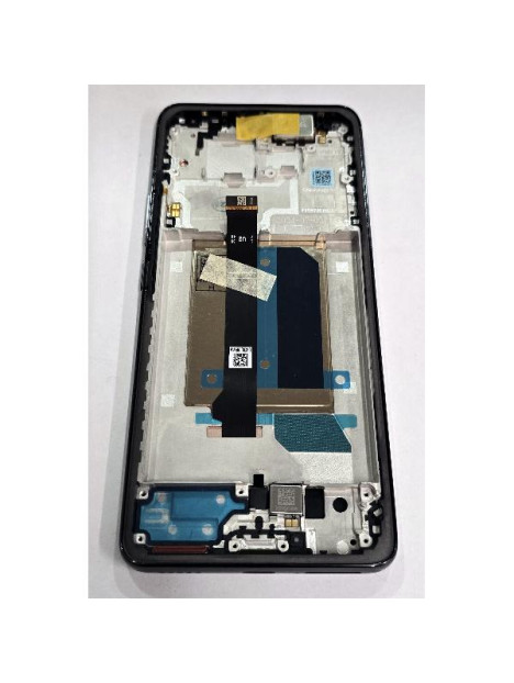 Pantalla lcd para Xiaomi Redmi Note 14 Pro Plus 5G mas tactil negro con marco negro 5600190O16U00 Service Pack