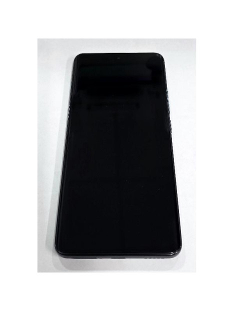 Pantalla lcd para Xiaomi Redmi Note 14 Pro Plus 5G mas tactil negro con marco negro 5600190O16U00 Service Pack
