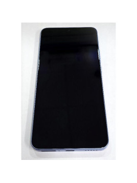 Pantalla lcd para Xiaomi 13T 2306EPN60G mas tactil negro con marco azul 560018M12A00 Service Pack