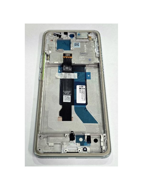 Pantalla lcd para Xiaomi Redmi Note 14 Pro 5G mas tactil negro con marco verde 56002500O1600 Service Pack