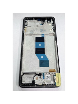 Pantalla lcd para Xiaomi Poco M7 Pro 5G mas tactil negro con marco negro 5600140O17P00 Service Pack