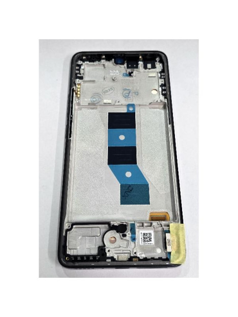 Pantalla lcd para Xiaomi Poco M7 Pro 5G mas tactil negro con marco negro 5600140O17P00 Service Pack