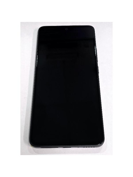 Pantalla lcd para Xiaomi Poco M7 Pro 5G mas tactil negro con marco negro 5600140O17P00 Service Pack