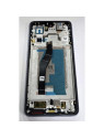 Pantalla lcd para Xiaomi 14T 5G mas tactil negro con marco azul 5600050N12A00 Service Pack