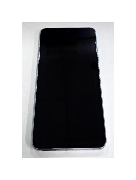 Pantalla lcd para Xiaomi 14T 5G mas tactil negro con marco azul 5600050N12A00 Service Pack