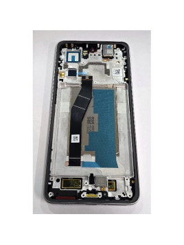 Pantalla lcd para Xiaomi 14T 5G mas tactil negro con marco gris 5600040N12A00 Service Pack