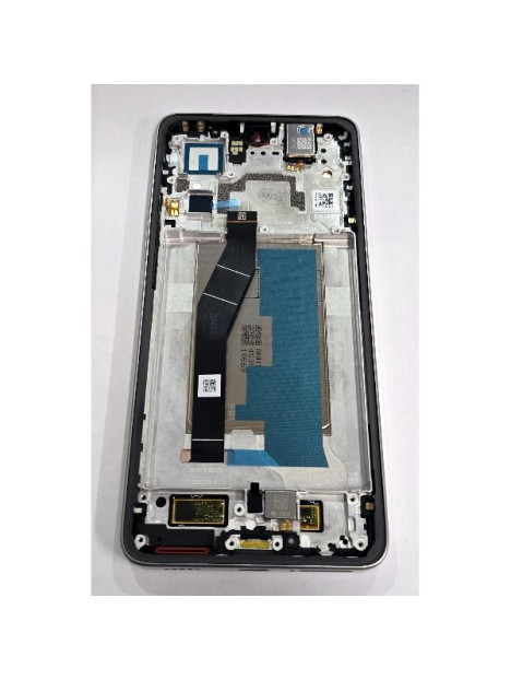 Pantalla lcd para Xiaomi 14T 5G mas tactil negro con marco gris 5600040N12A00 Service Pack