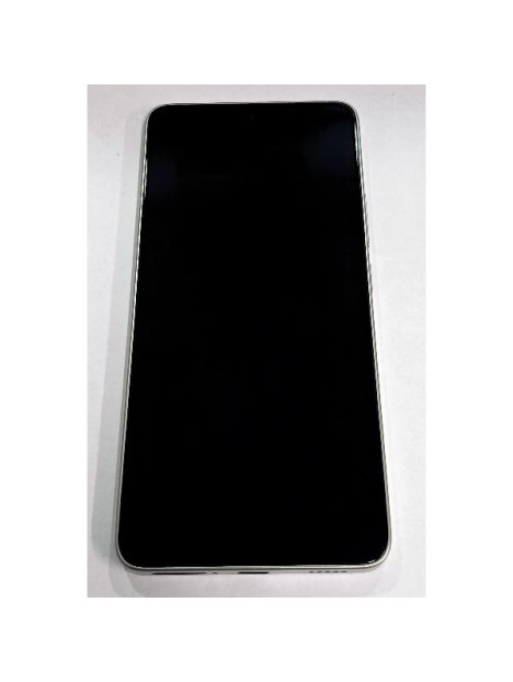 Pantalla lcd para Xiaomi 14T 5G mas tactil negro con marco gris 5600040N12A00 Service Pack