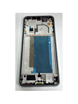 Pantalla lcd para Xiaomi 13T 2306EPN60G mas tactil negro con marco verde 560019M12A00 Service Pack