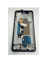 Pantalla lcd para Motorola Edge 60 mas tactil negro con marco azul 5D68C29943 Service Pack