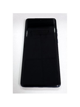 Pantalla lcd para Motorola Edge 60 mas tactil negro con marco azul 5D68C29943 Service Pack